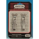 Grayston Large Toggle Fasteners, Pair